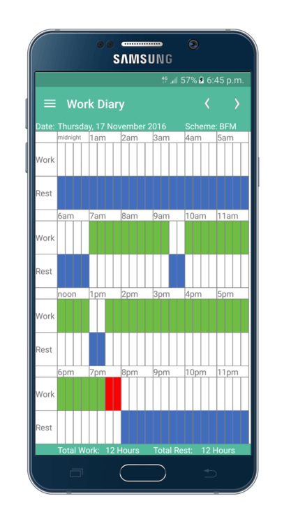 Work Diary Mate for Mobile (Android)